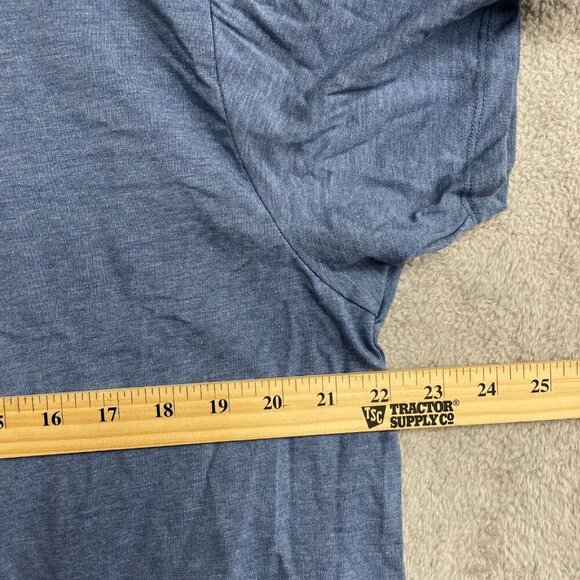NEW Kenneth Cole Men's XL Blue T-Shirt Organic Cotton Blend - Picture 5 of 9